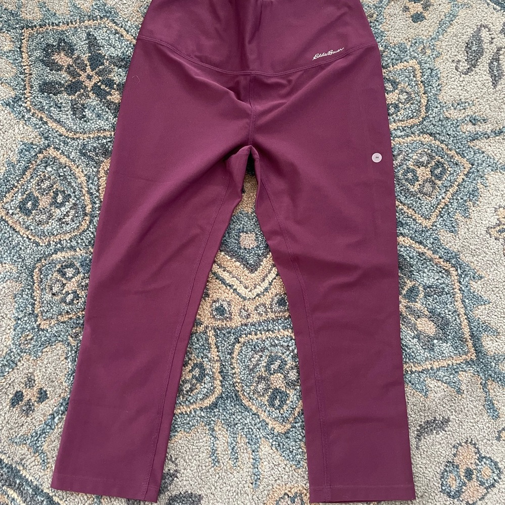 Eddie Bauer Capris - Dark Plum - Medium